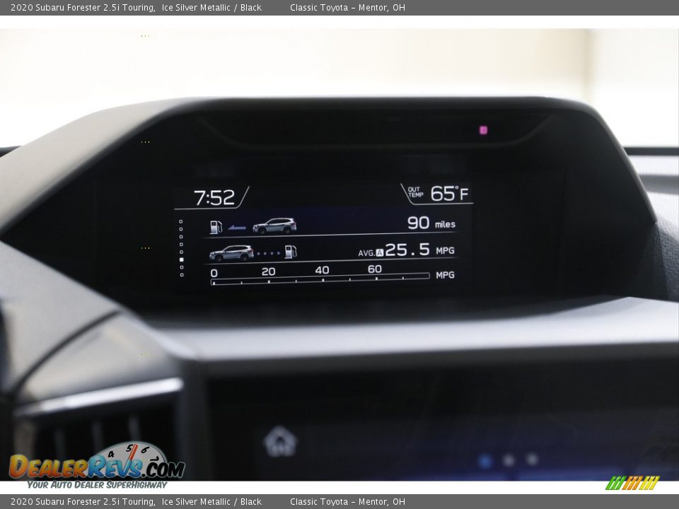 2020 Subaru Forester 2.5i Touring Ice Silver Metallic / Black Photo #14