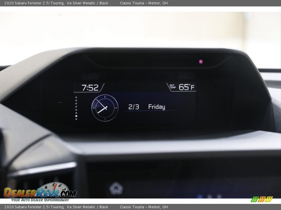 2020 Subaru Forester 2.5i Touring Ice Silver Metallic / Black Photo #15