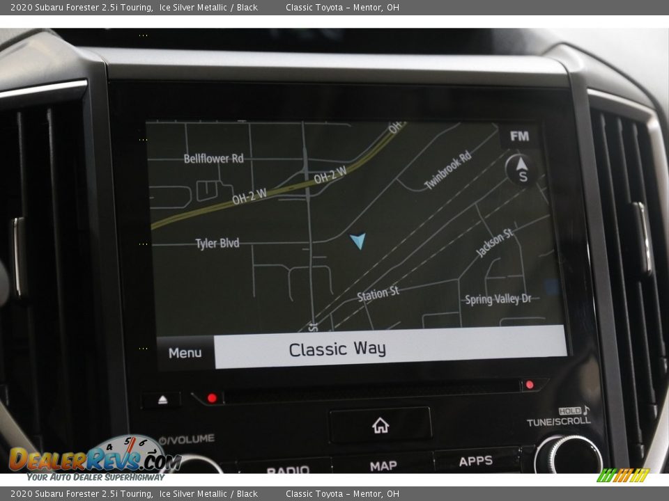 2020 Subaru Forester 2.5i Touring Ice Silver Metallic / Black Photo #16