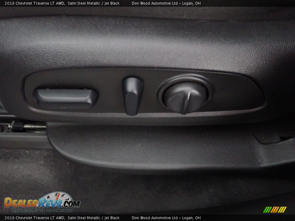 2019 Chevrolet Traverse LT AWD Satin Steel Metallic / Jet Black Photo #14