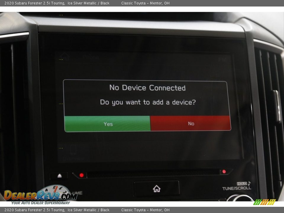 2020 Subaru Forester 2.5i Touring Ice Silver Metallic / Black Photo #18