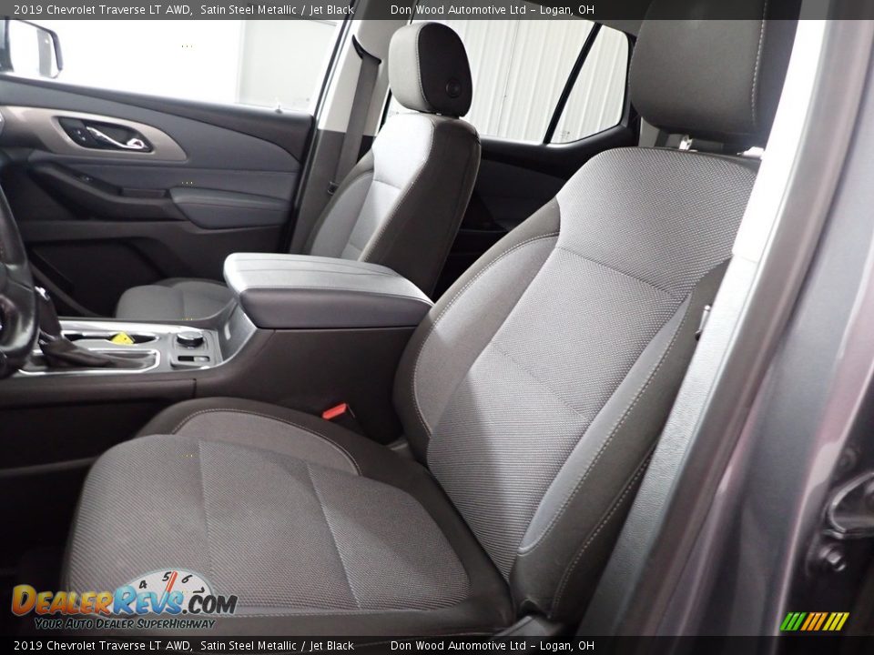 2019 Chevrolet Traverse LT AWD Satin Steel Metallic / Jet Black Photo #15