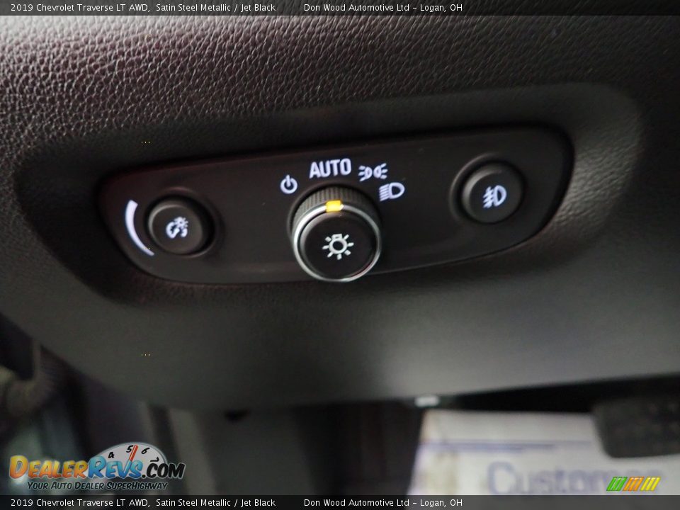 2019 Chevrolet Traverse LT AWD Satin Steel Metallic / Jet Black Photo #16