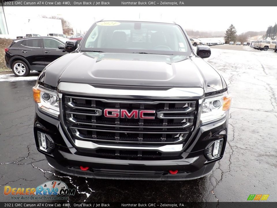 2021 GMC Canyon AT4 Crew Cab 4WD Onyx Black / Jet Black Photo #11