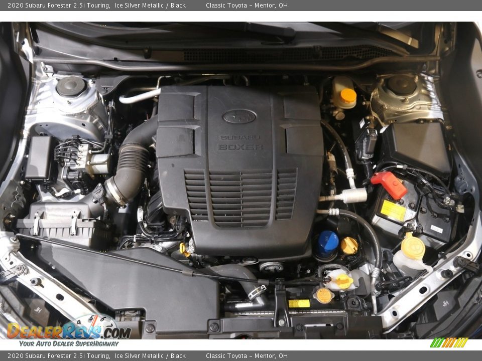 2020 Subaru Forester 2.5i Touring Ice Silver Metallic / Black Photo #26