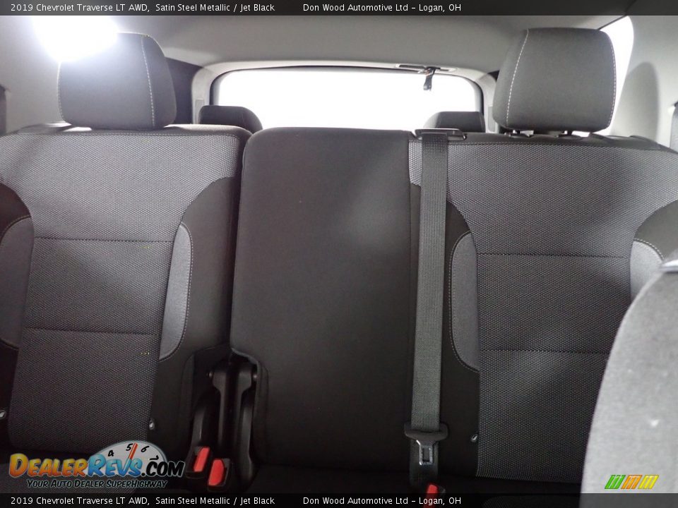 2019 Chevrolet Traverse LT AWD Satin Steel Metallic / Jet Black Photo #22