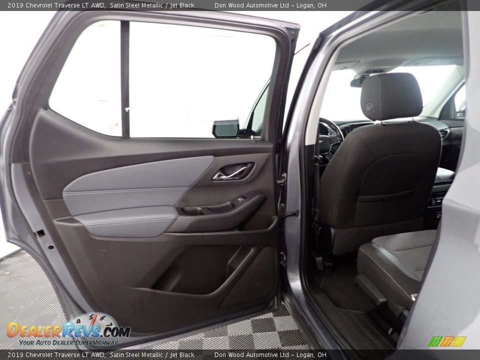 2019 Chevrolet Traverse LT AWD Satin Steel Metallic / Jet Black Photo #23