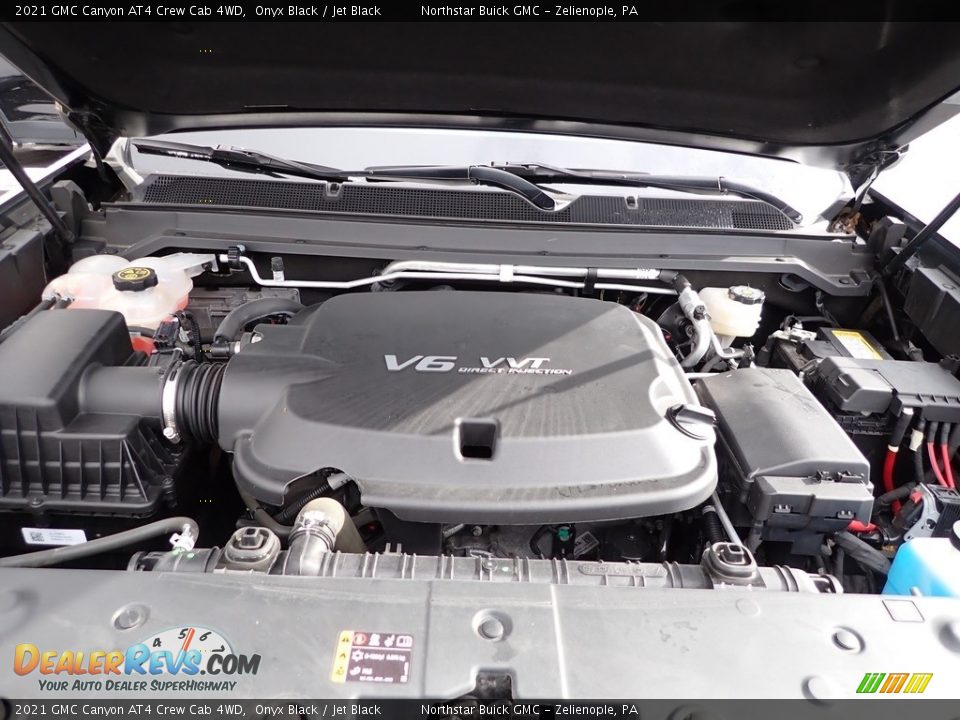 2021 GMC Canyon AT4 Crew Cab 4WD 3.6 Liter SIDI DOHC 24-Valve VVT V6 Engine Photo #14