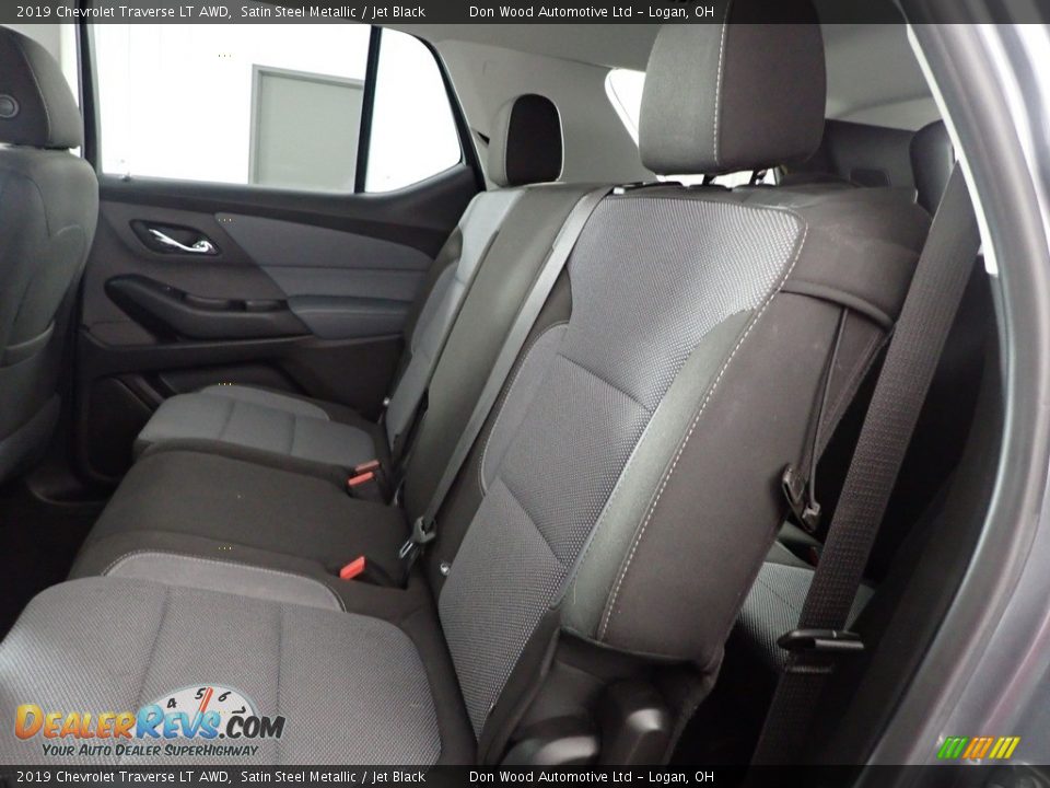 2019 Chevrolet Traverse LT AWD Satin Steel Metallic / Jet Black Photo #24