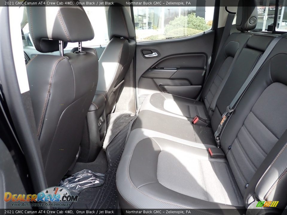 Rear Seat of 2021 GMC Canyon AT4 Crew Cab 4WD Photo #17