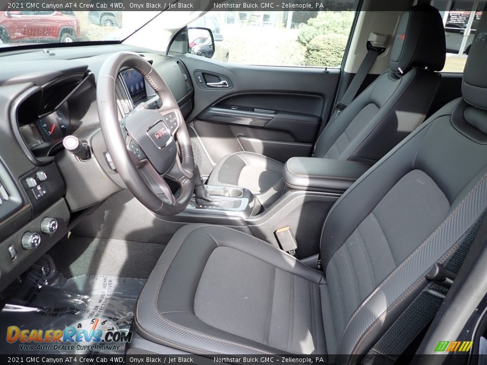 Front Seat of 2021 GMC Canyon AT4 Crew Cab 4WD Photo #19
