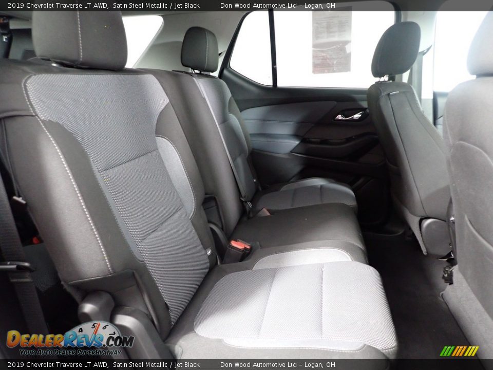 2019 Chevrolet Traverse LT AWD Satin Steel Metallic / Jet Black Photo #30