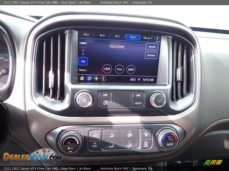 Controls of 2021 GMC Canyon AT4 Crew Cab 4WD Photo #23