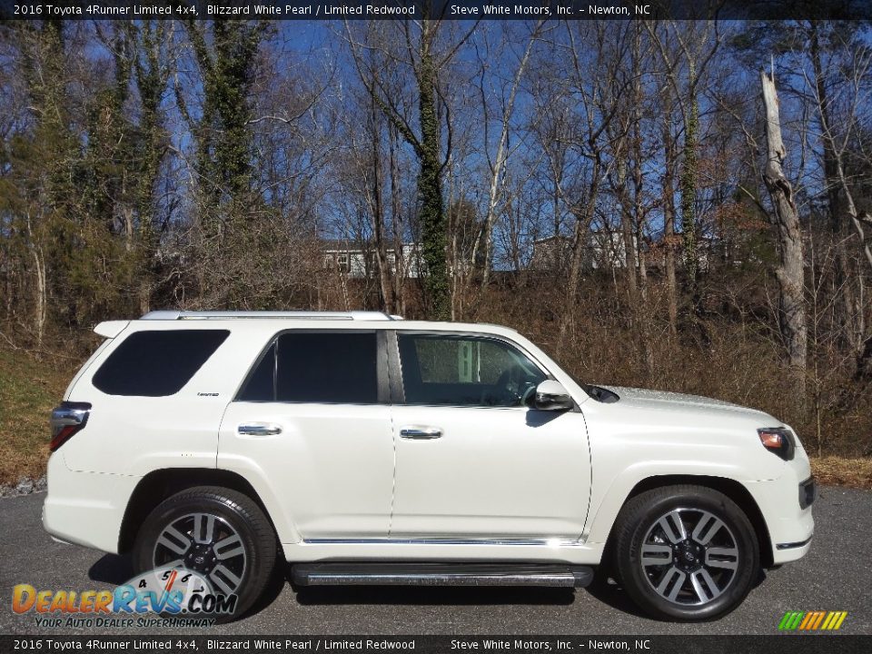 Blizzard White Pearl 2016 Toyota 4Runner Limited 4x4 Photo #6