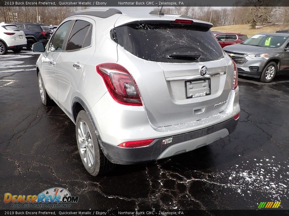 2019 Buick Encore Preferred Quicksilver Metallic / Ebony Photo #4