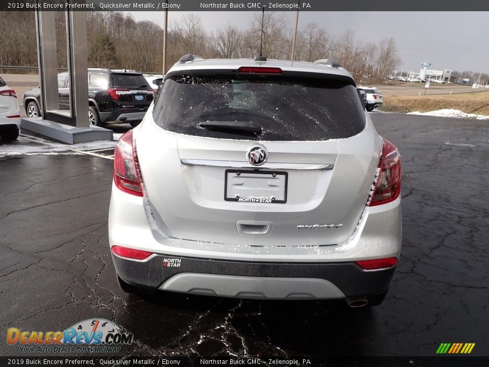 2019 Buick Encore Preferred Quicksilver Metallic / Ebony Photo #5