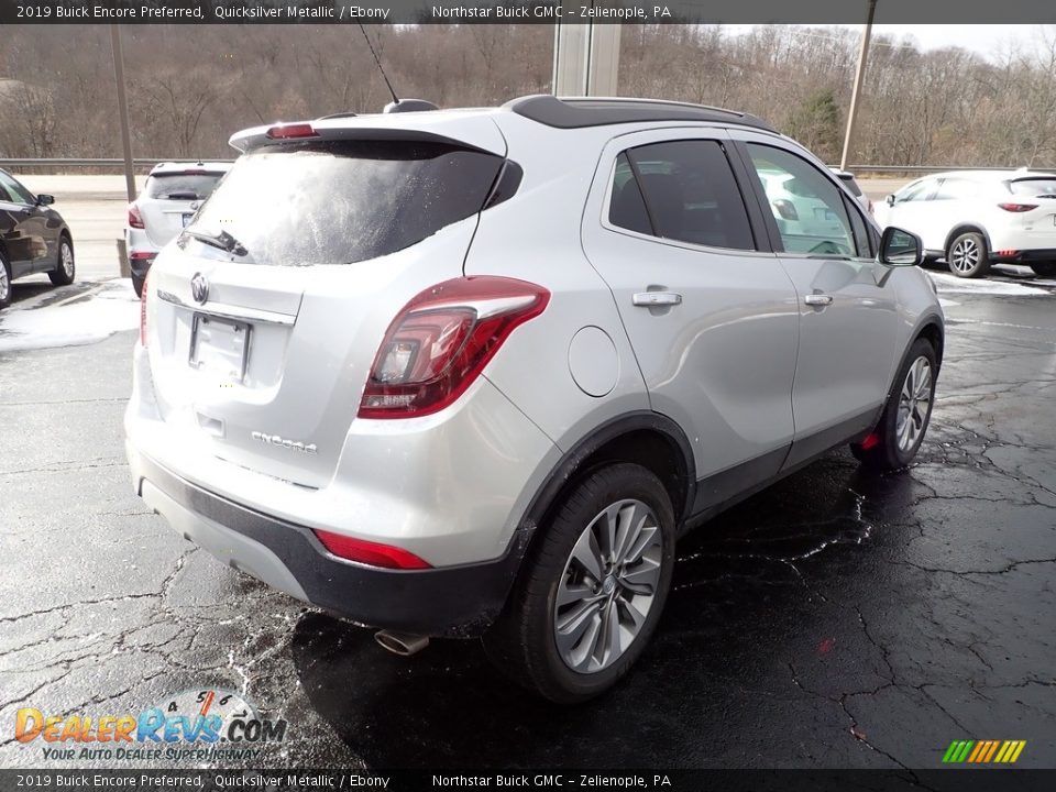 2019 Buick Encore Preferred Quicksilver Metallic / Ebony Photo #6