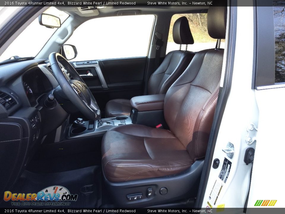 Front Seat of 2016 Toyota 4Runner Limited 4x4 Photo #11