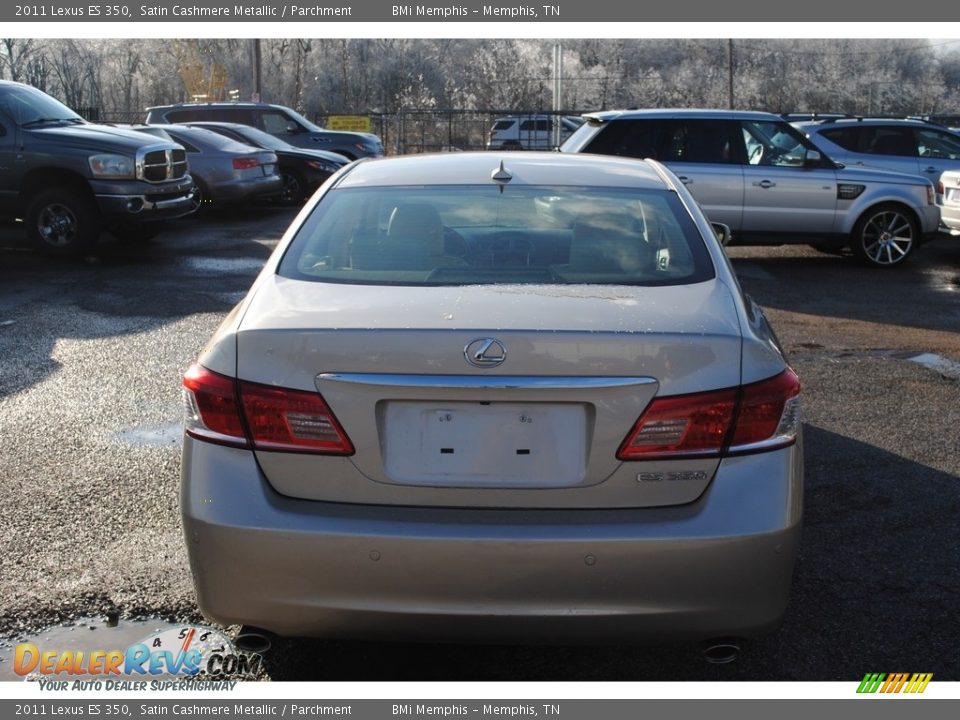 2011 Lexus ES 350 Satin Cashmere Metallic / Parchment Photo #4