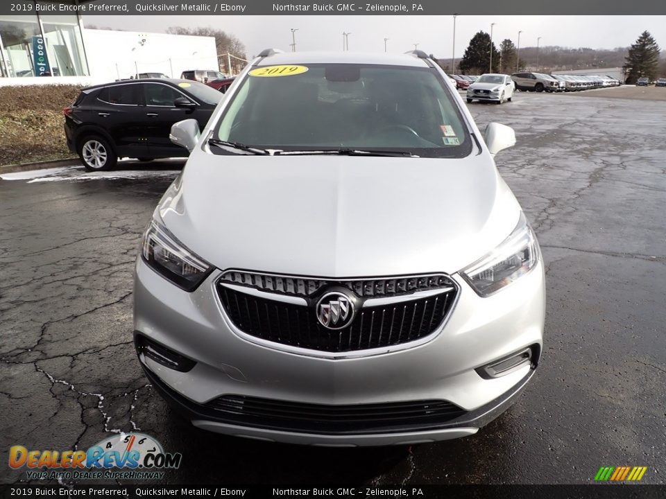 2019 Buick Encore Preferred Quicksilver Metallic / Ebony Photo #11