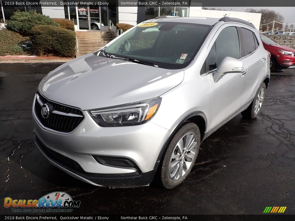 2019 Buick Encore Preferred Quicksilver Metallic / Ebony Photo #12