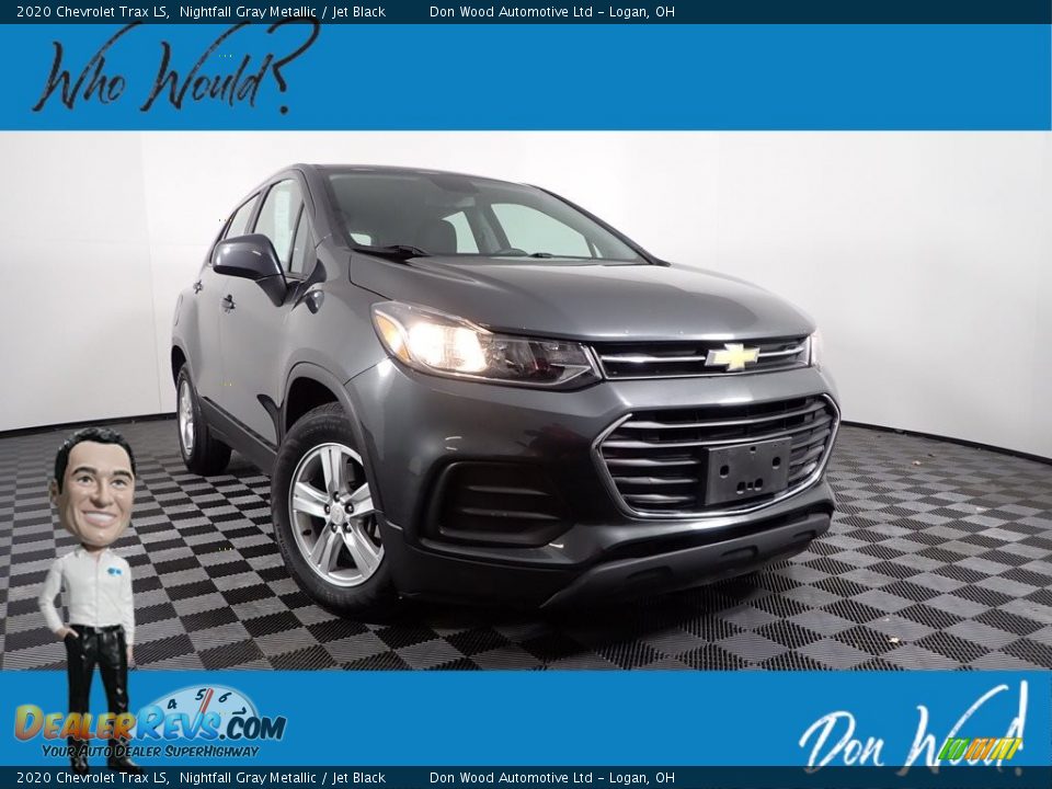 2020 Chevrolet Trax LS Nightfall Gray Metallic / Jet Black Photo #1