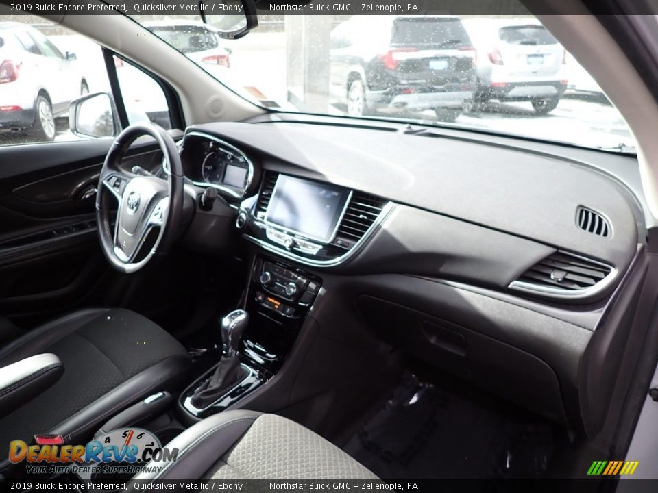 2019 Buick Encore Preferred Quicksilver Metallic / Ebony Photo #16