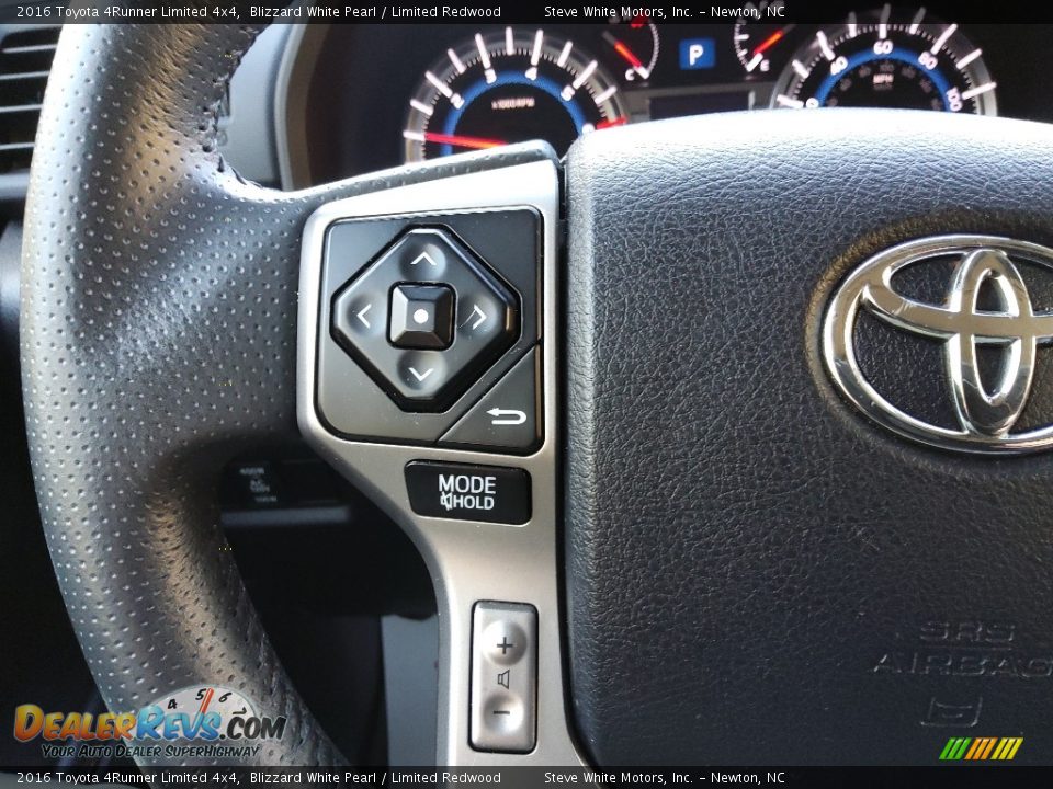 2016 Toyota 4Runner Limited 4x4 Steering Wheel Photo #18