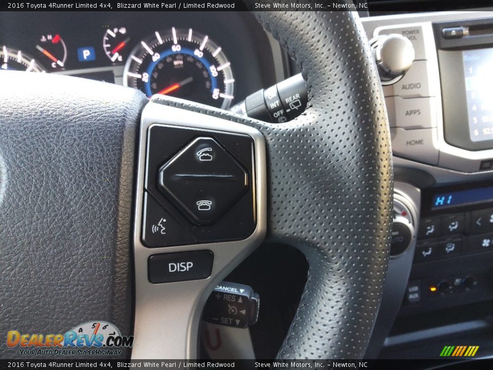 2016 Toyota 4Runner Limited 4x4 Steering Wheel Photo #19