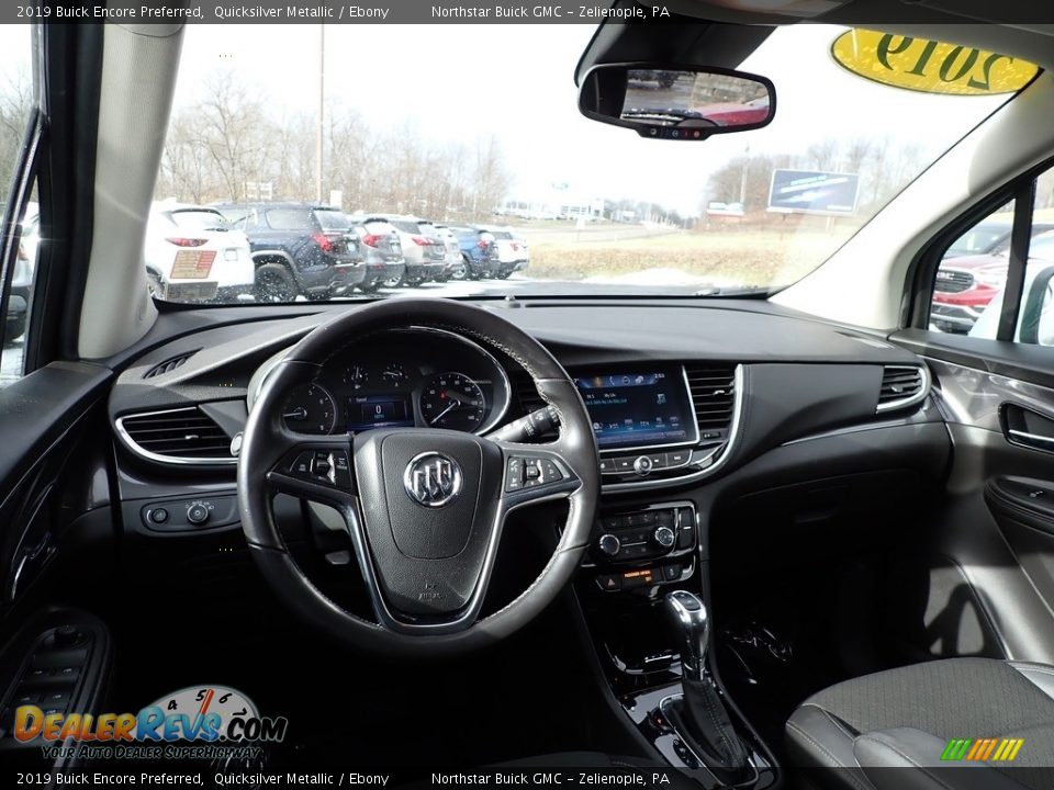 2019 Buick Encore Preferred Quicksilver Metallic / Ebony Photo #20