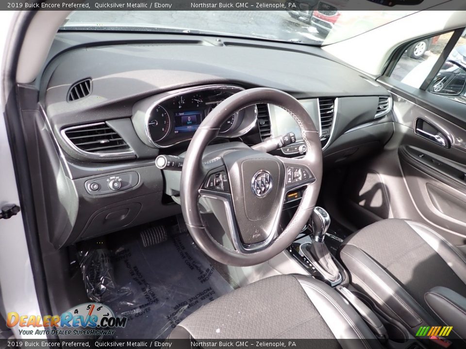 2019 Buick Encore Preferred Quicksilver Metallic / Ebony Photo #22