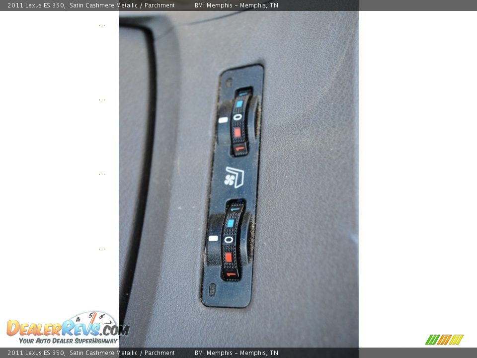 2011 Lexus ES 350 Satin Cashmere Metallic / Parchment Photo #19