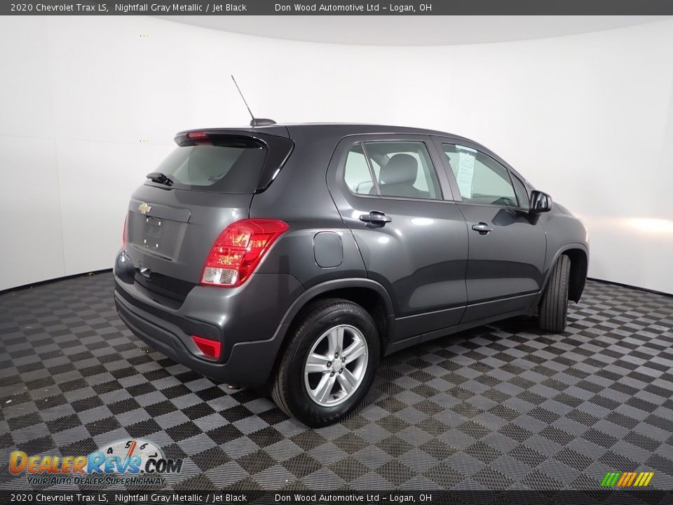 2020 Chevrolet Trax LS Nightfall Gray Metallic / Jet Black Photo #10