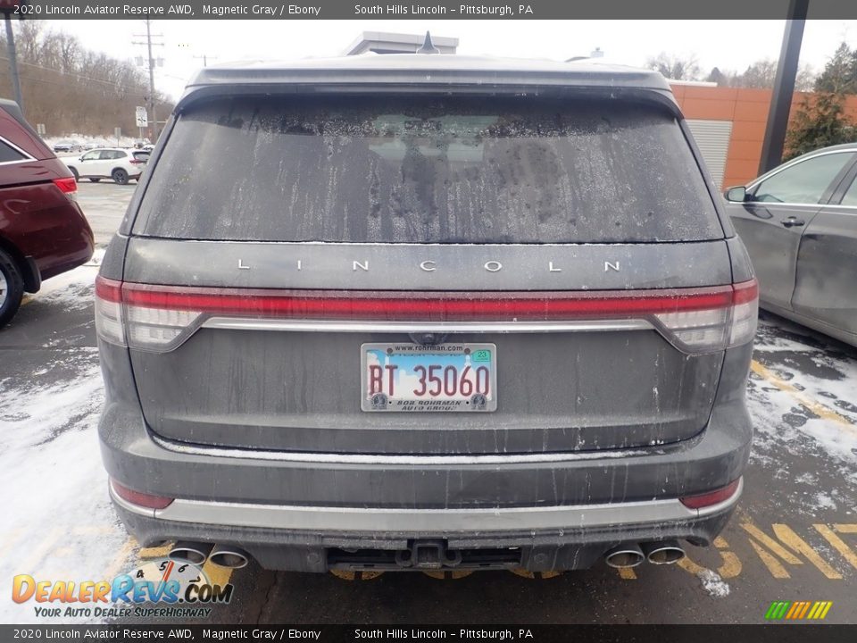 2020 Lincoln Aviator Reserve AWD Magnetic Gray / Ebony Photo #3