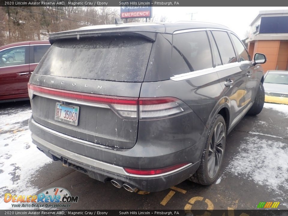 2020 Lincoln Aviator Reserve AWD Magnetic Gray / Ebony Photo #4