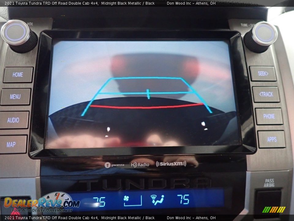 2021 Toyota Tundra TRD Off Road Double Cab 4x4 Midnight Black Metallic / Black Photo #2
