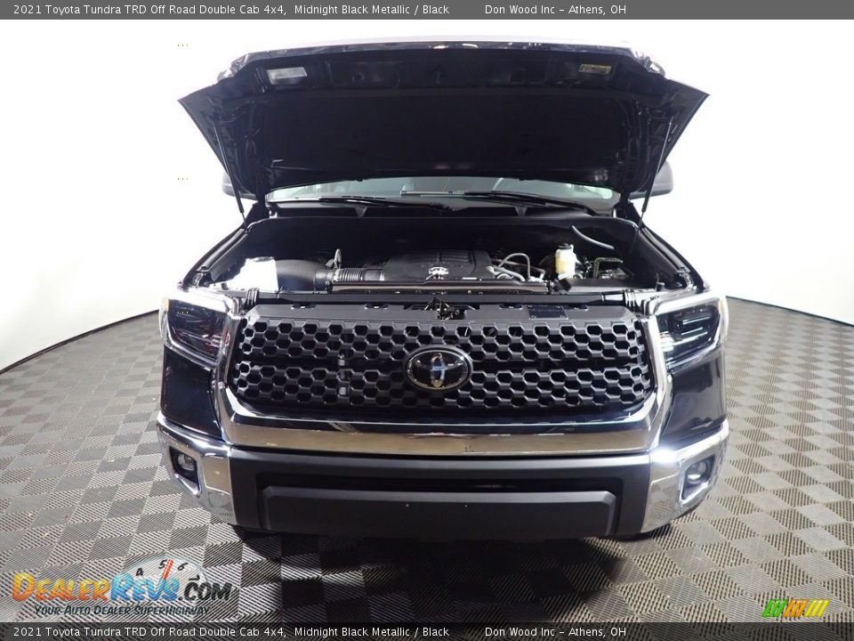 2021 Toyota Tundra TRD Off Road Double Cab 4x4 Midnight Black Metallic / Black Photo #5