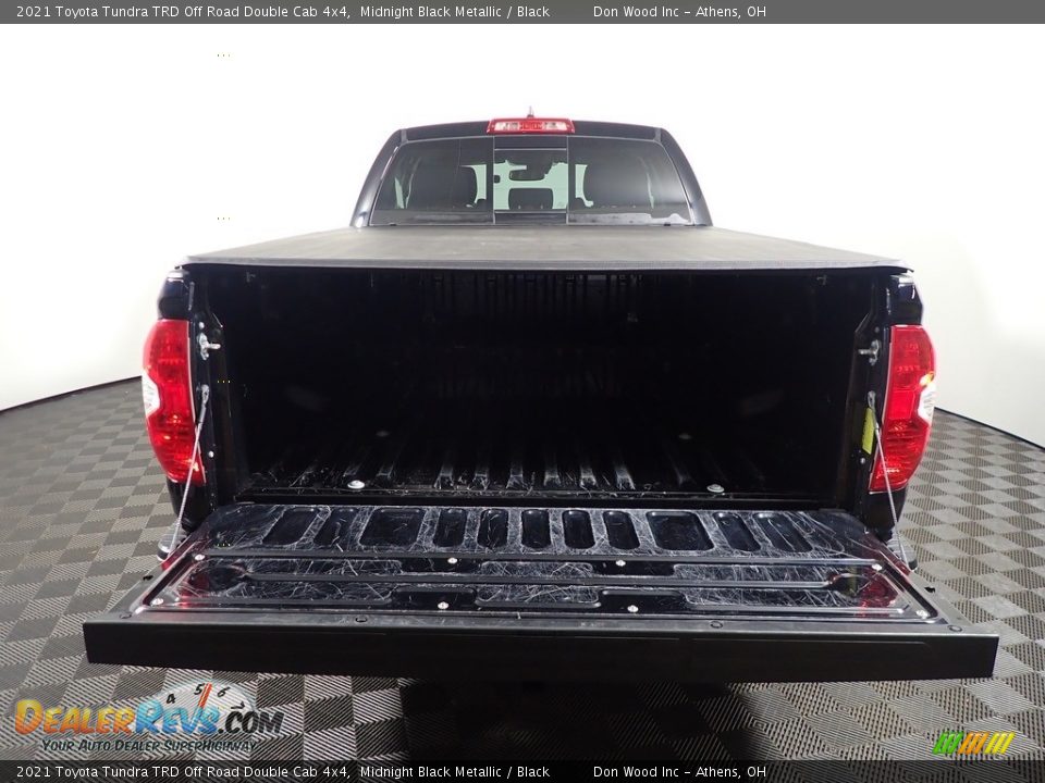 2021 Toyota Tundra TRD Off Road Double Cab 4x4 Midnight Black Metallic / Black Photo #12