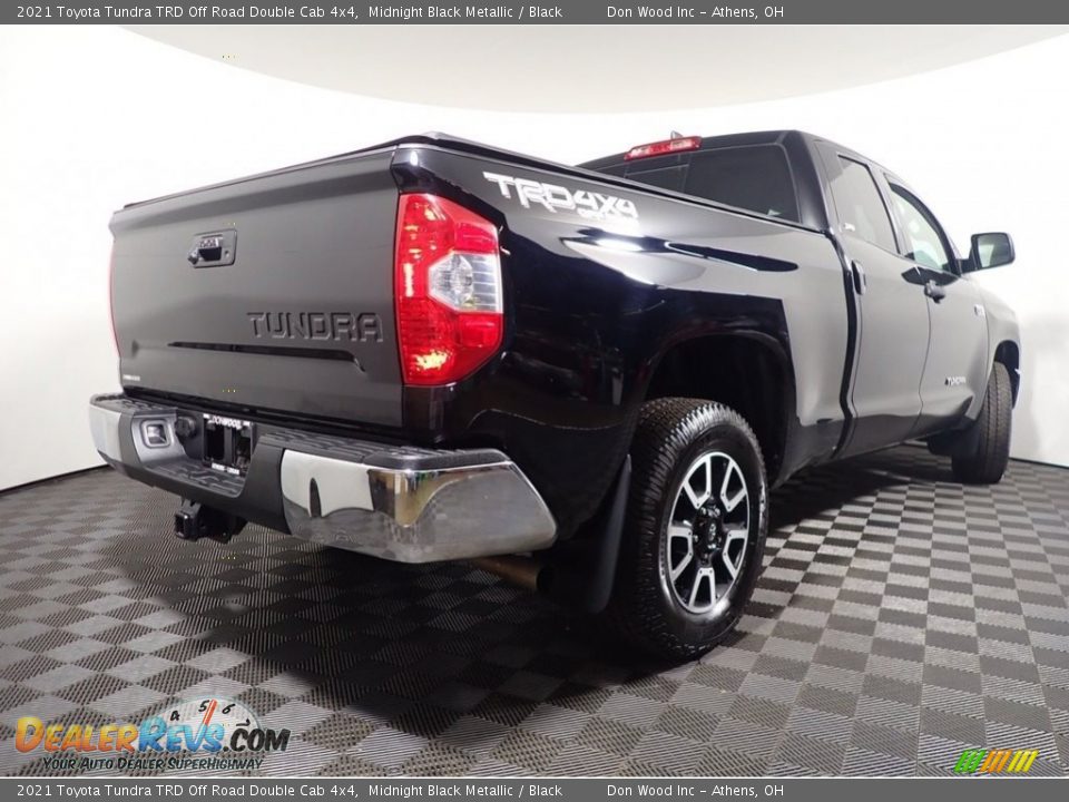 2021 Toyota Tundra TRD Off Road Double Cab 4x4 Midnight Black Metallic / Black Photo #13