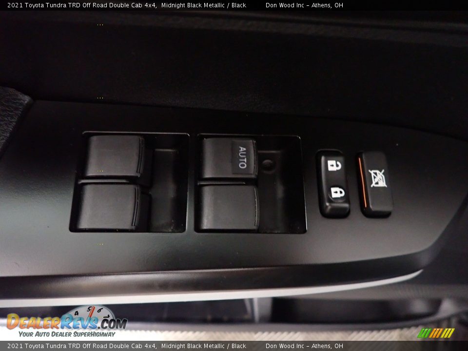 2021 Toyota Tundra TRD Off Road Double Cab 4x4 Midnight Black Metallic / Black Photo #16