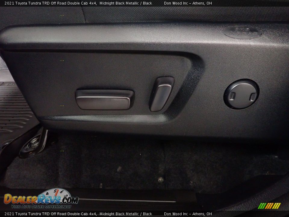 2021 Toyota Tundra TRD Off Road Double Cab 4x4 Midnight Black Metallic / Black Photo #18