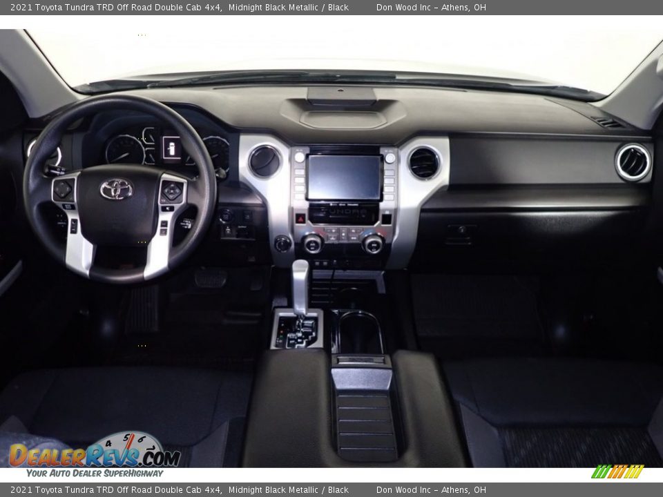 2021 Toyota Tundra TRD Off Road Double Cab 4x4 Midnight Black Metallic / Black Photo #19