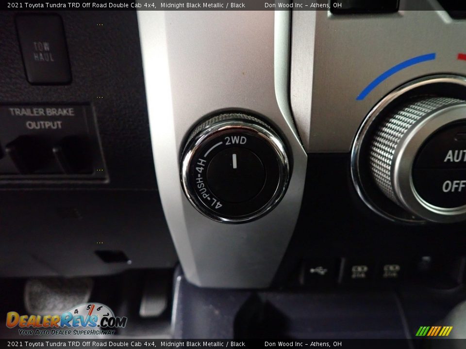 2021 Toyota Tundra TRD Off Road Double Cab 4x4 Midnight Black Metallic / Black Photo #27