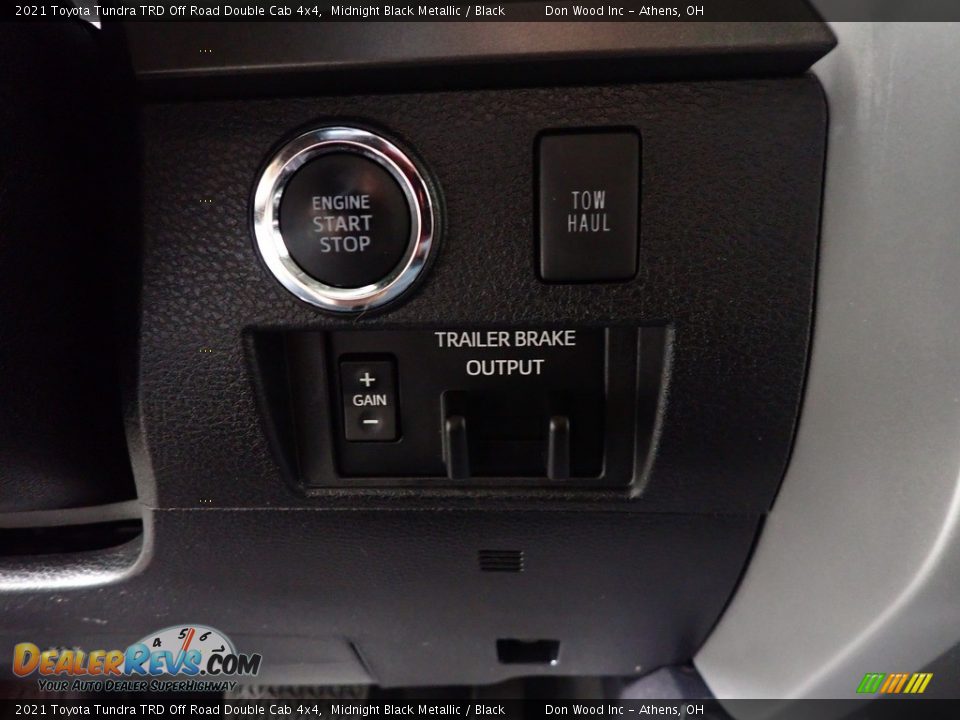 2021 Toyota Tundra TRD Off Road Double Cab 4x4 Midnight Black Metallic / Black Photo #28