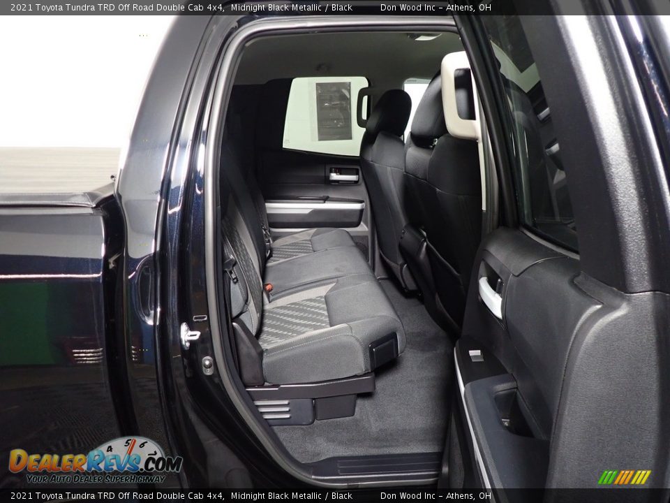2021 Toyota Tundra TRD Off Road Double Cab 4x4 Midnight Black Metallic / Black Photo #34
