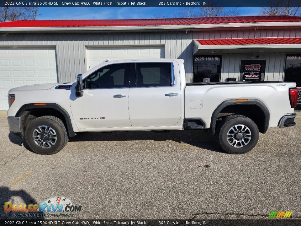 2022 GMC Sierra 2500HD SLT Crew Cab 4WD White Frost Tricoat / Jet Black Photo #1