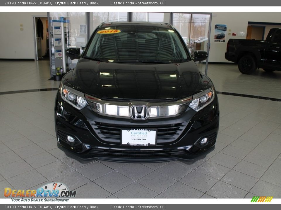 2019 Honda HR-V EX AWD Crystal Black Pearl / Black Photo #2