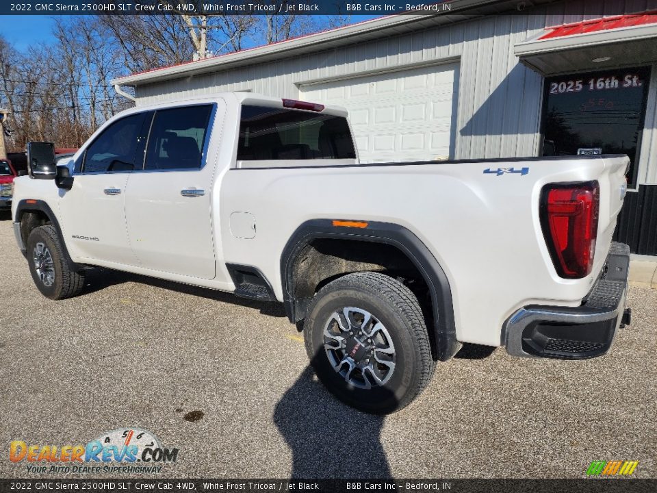 2022 GMC Sierra 2500HD SLT Crew Cab 4WD White Frost Tricoat / Jet Black Photo #2