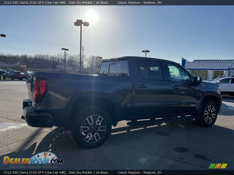 2019 GMC Sierra 1500 AT4 Crew Cab 4WD Dark Sky Metallic / Jet Black Photo #3