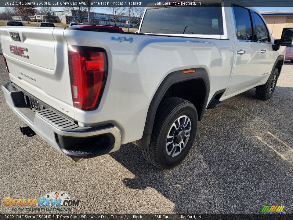 2022 GMC Sierra 2500HD SLT Crew Cab 4WD White Frost Tricoat / Jet Black Photo #3